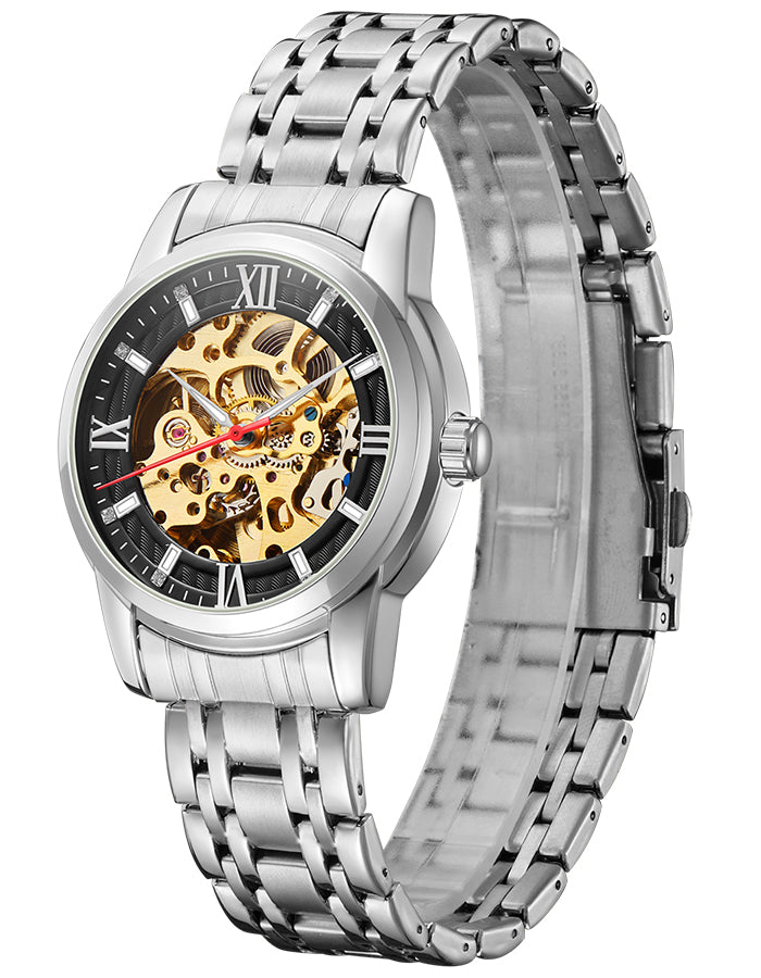 Premium Photo | Gears and cogs in clockwork watch mechanism close up macro